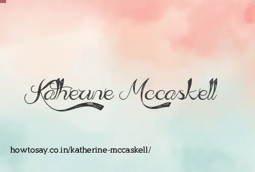 Katherine Mccaskell