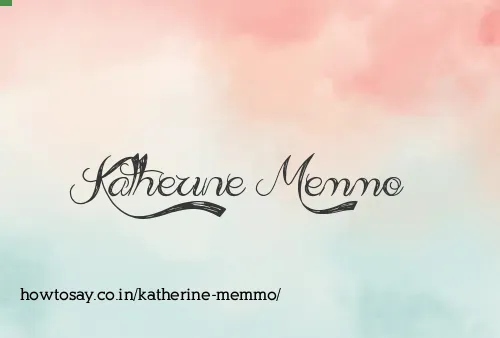 Katherine Memmo