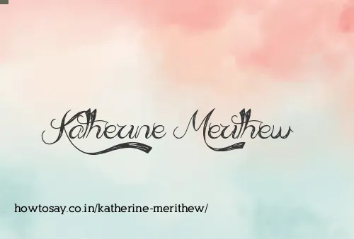 Katherine Merithew
