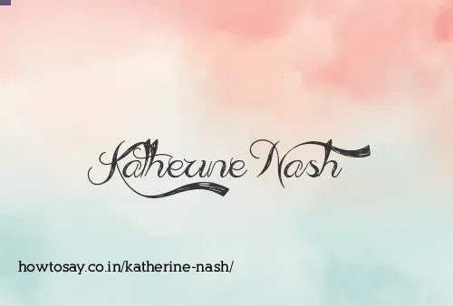 Katherine Nash