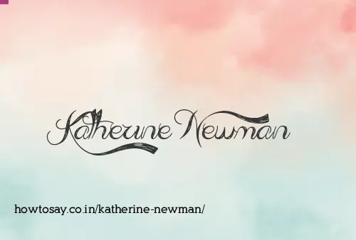 Katherine Newman
