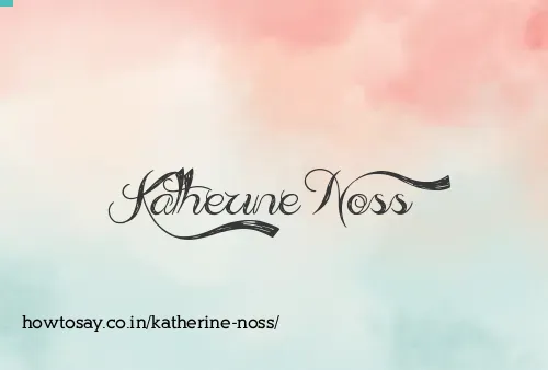 Katherine Noss
