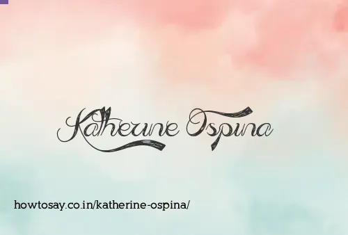 Katherine Ospina