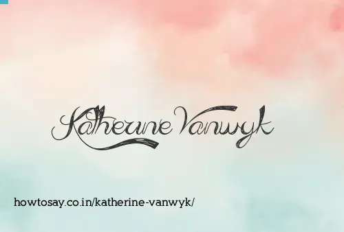 Katherine Vanwyk