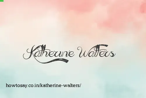 Katherine Walters