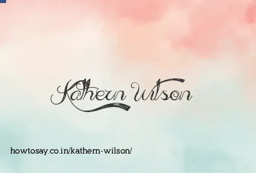 Kathern Wilson