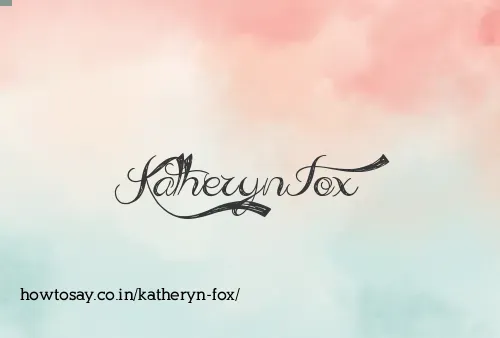 Katheryn Fox