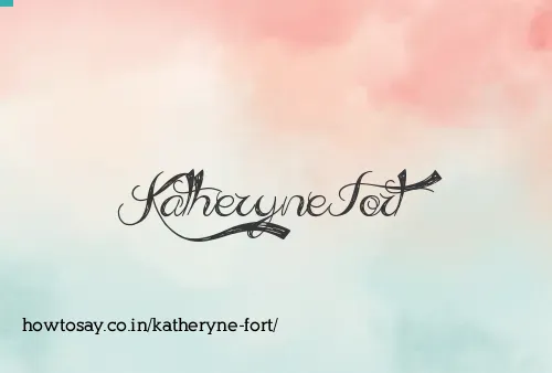 Katheryne Fort