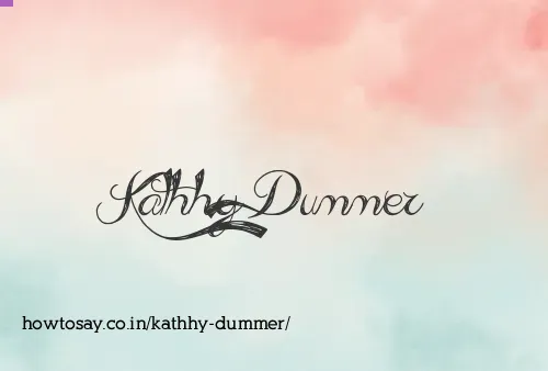 Kathhy Dummer
