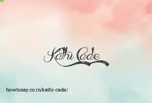 Kathi Cade