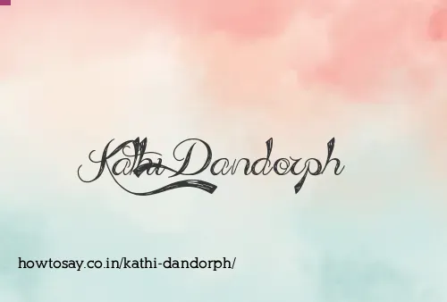 Kathi Dandorph