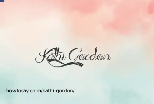 Kathi Gordon