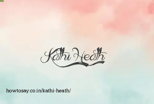 Kathi Heath
