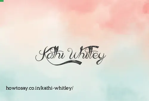 Kathi Whitley
