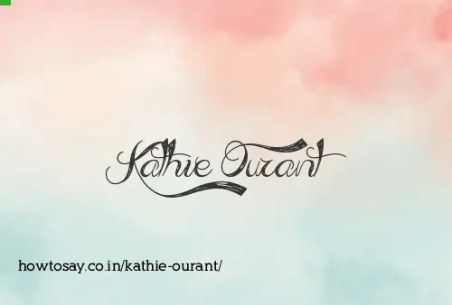 Kathie Ourant