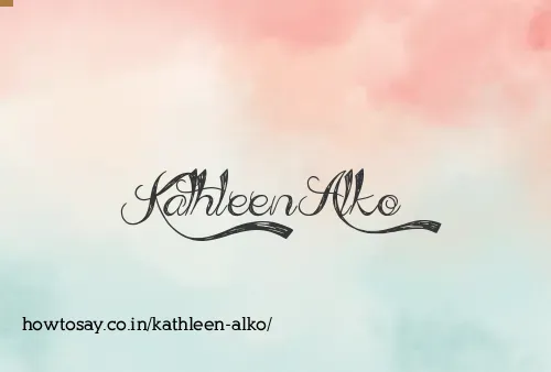 Kathleen Alko