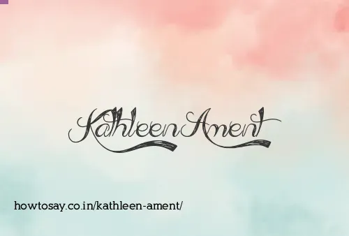 Kathleen Ament