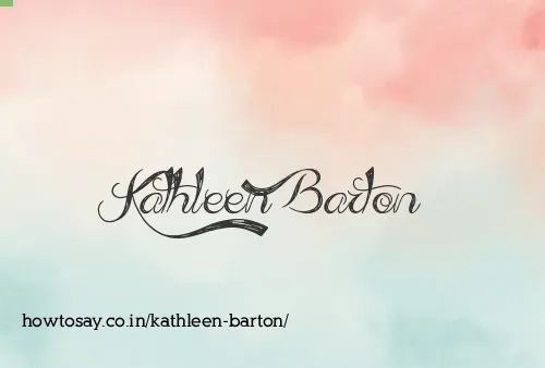 Kathleen Barton
