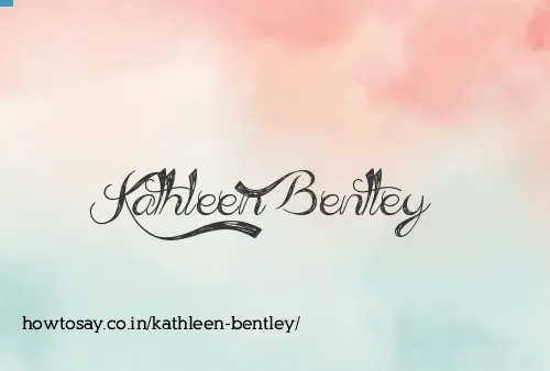 Kathleen Bentley