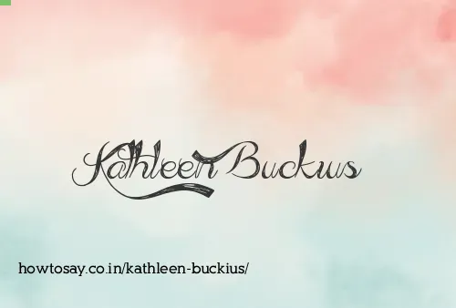 Kathleen Buckius