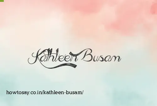 Kathleen Busam