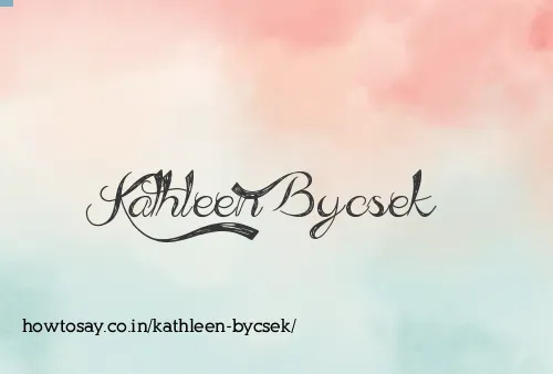 Kathleen Bycsek