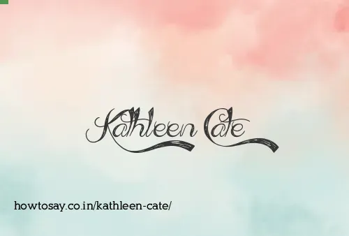 Kathleen Cate