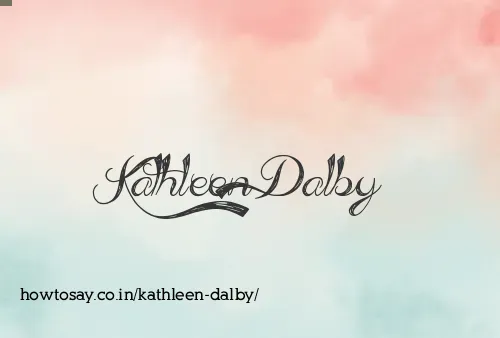 Kathleen Dalby