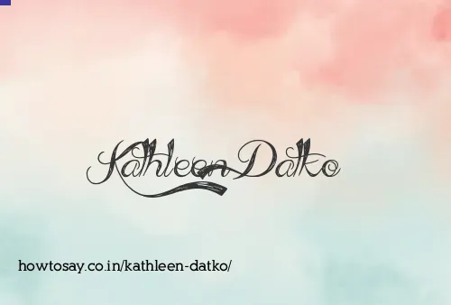 Kathleen Datko
