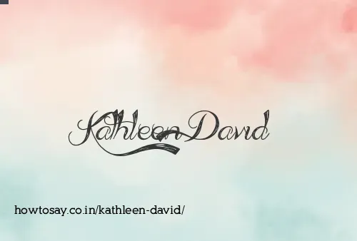 Kathleen David