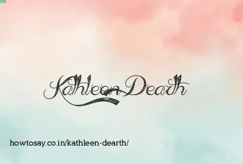 Kathleen Dearth