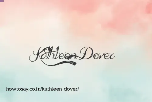 Kathleen Dover