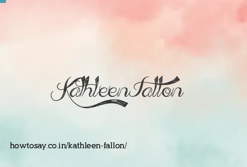 Kathleen Fallon