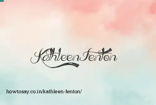 Kathleen Fenton