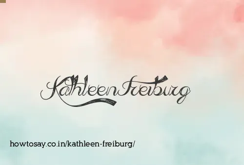 Kathleen Freiburg