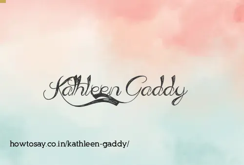 Kathleen Gaddy