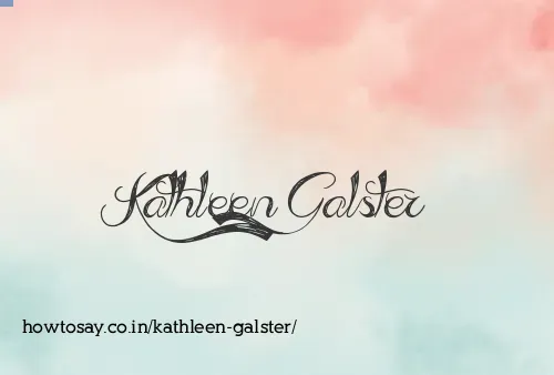 Kathleen Galster
