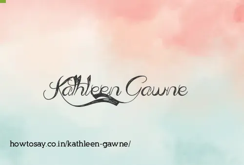 Kathleen Gawne