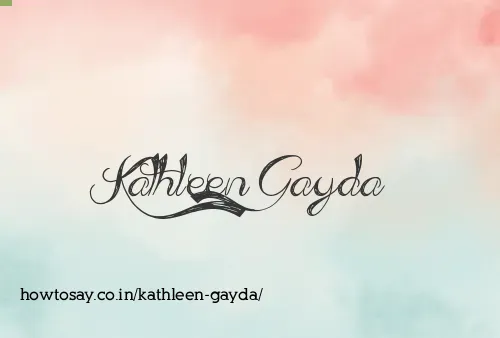 Kathleen Gayda