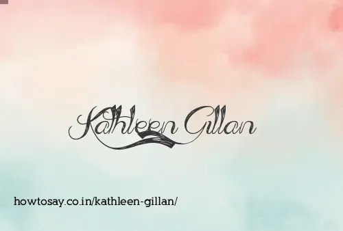 Kathleen Gillan