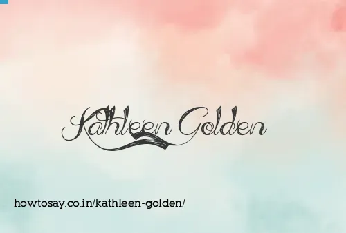 Kathleen Golden