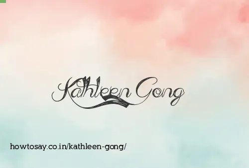 Kathleen Gong