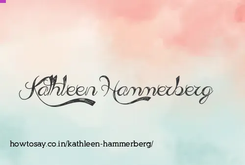 Kathleen Hammerberg