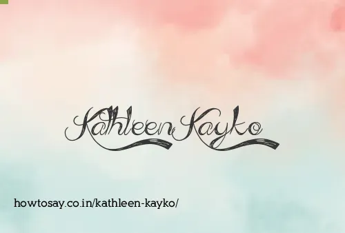 Kathleen Kayko