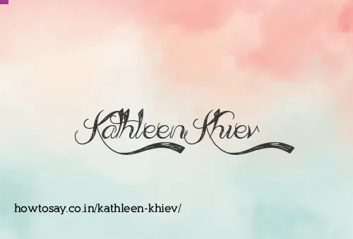 Kathleen Khiev