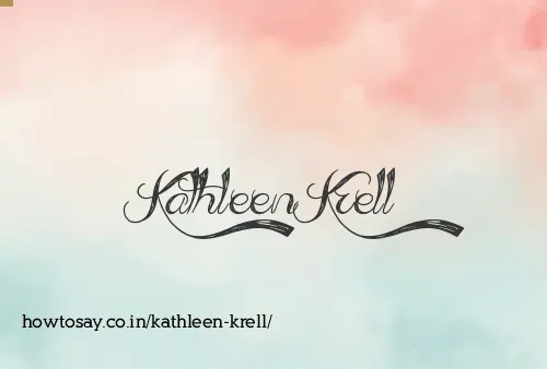 Kathleen Krell