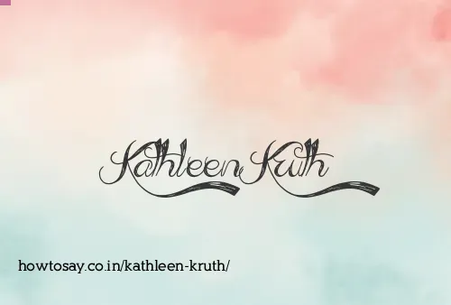 Kathleen Kruth