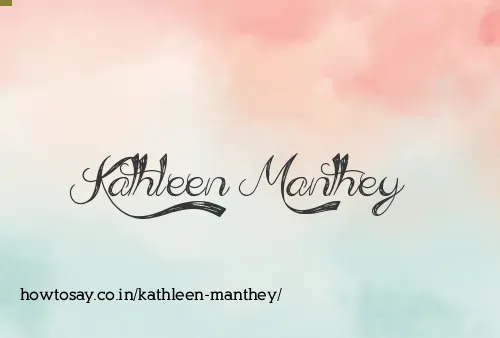 Kathleen Manthey