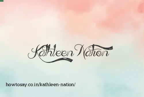Kathleen Nation