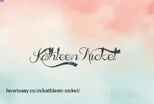 Kathleen Nickel